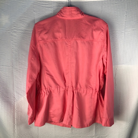 Talbots Classic Casual Jacket Strawberry Pink - Picture 8 of 17
